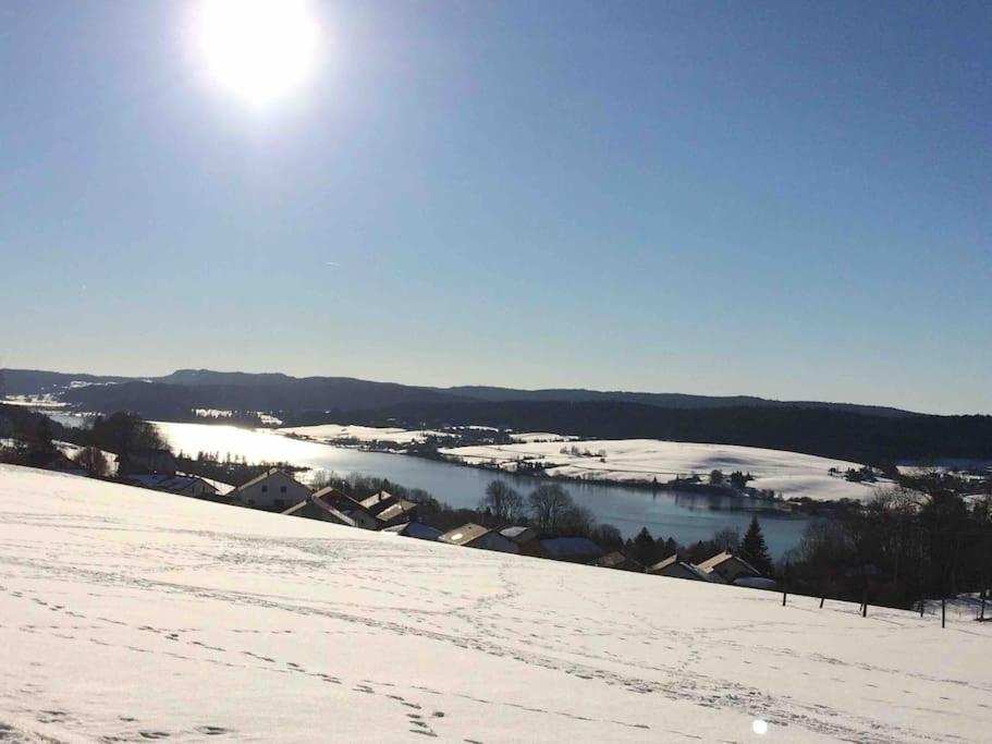 Ancienne Ferme Comtoise 4 Etoiles, 11 Personnes Lac St-Point/Mont D'Or Montperreux Exterior photo