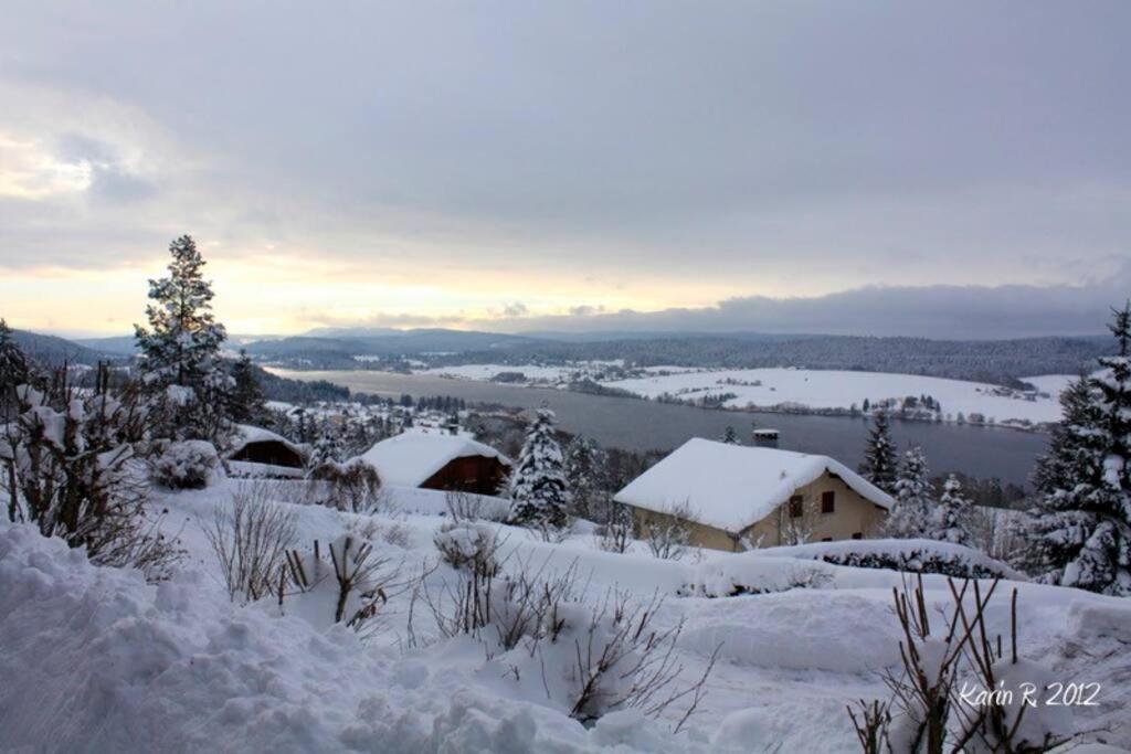 Ancienne Ferme Comtoise 4 Etoiles, 11 Personnes Lac St-Point/Mont D'Or Montperreux Exterior photo